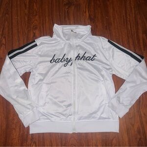 Baby Phat White Jacket with Black Accents